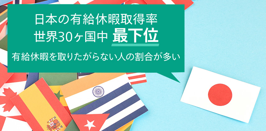有給休暇取得促進をすすめる国の政策 (24236)