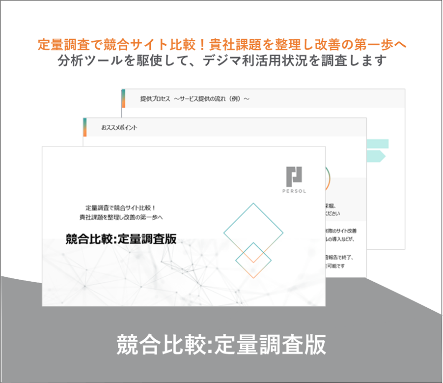 競合比較:定量調査版