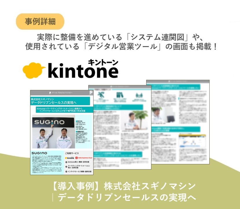 【導入事例】株式会社スギノマシン｜データドリブンセールスの実現へ