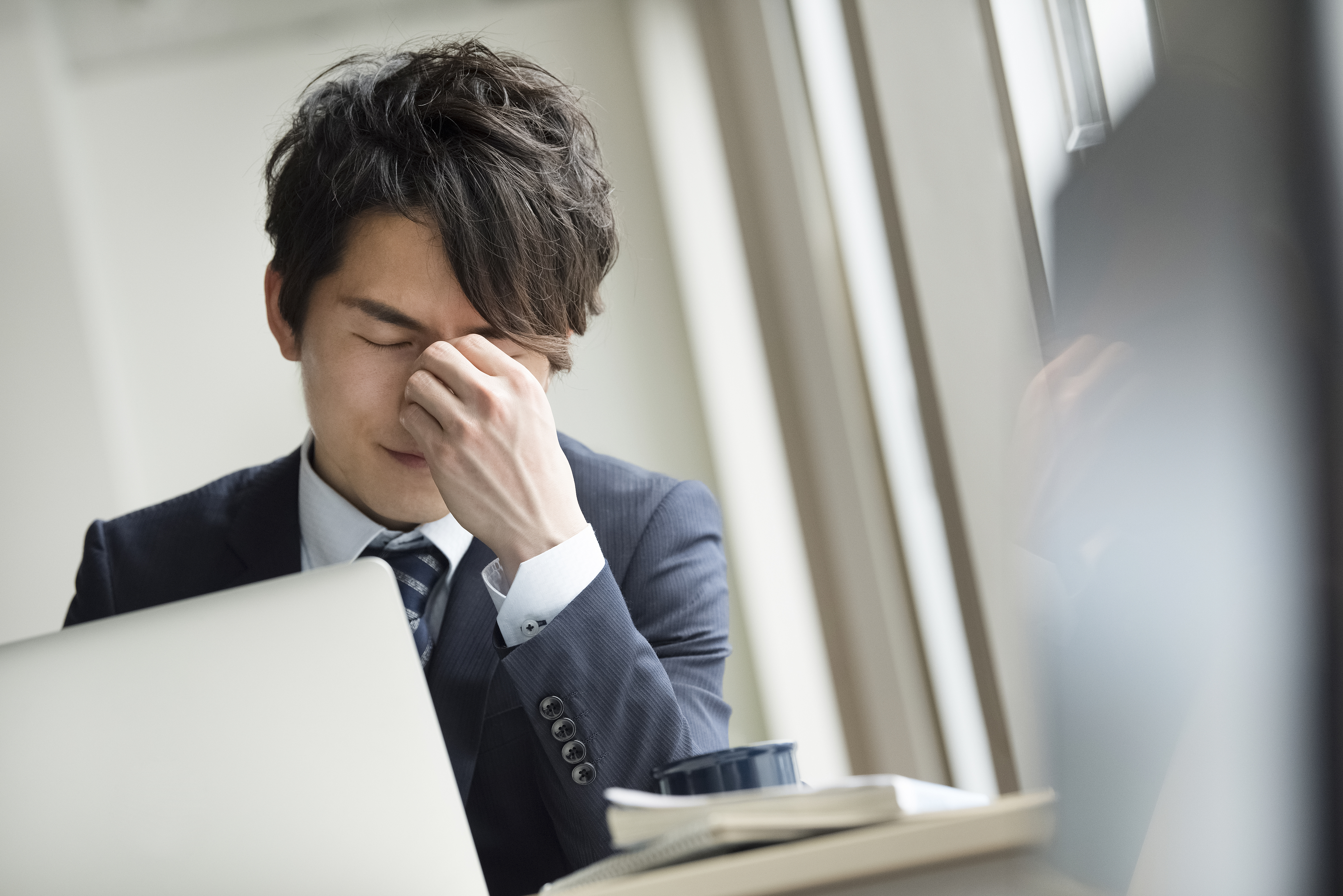 休憩中の業務
