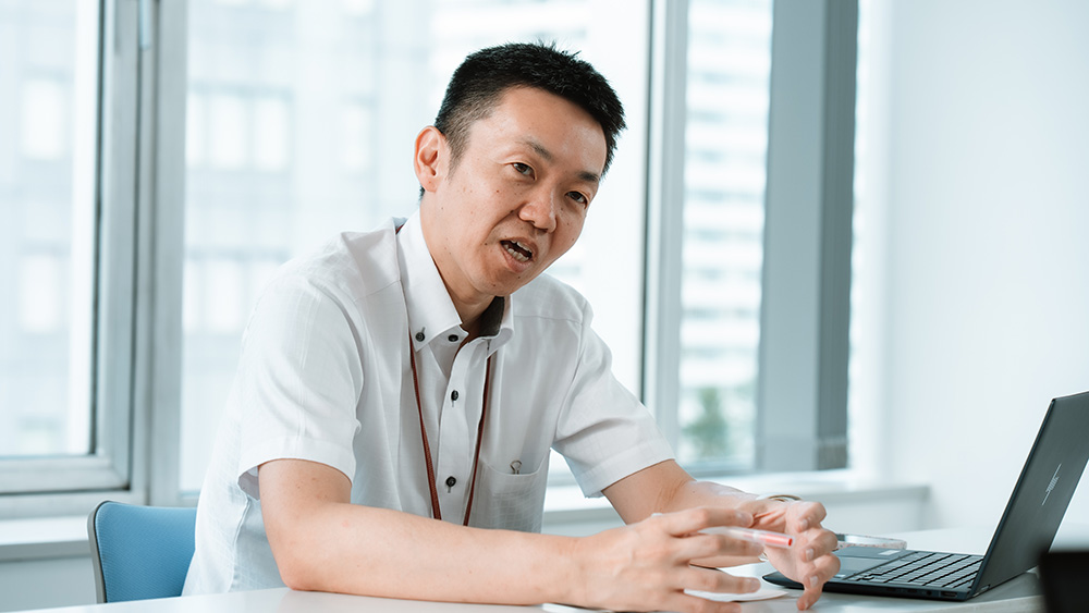 札幌市子ども未来局 子育て支援部（支援制度担当部）保育推進課 保育企画係長 数田 光嘉様のインタビュー写真