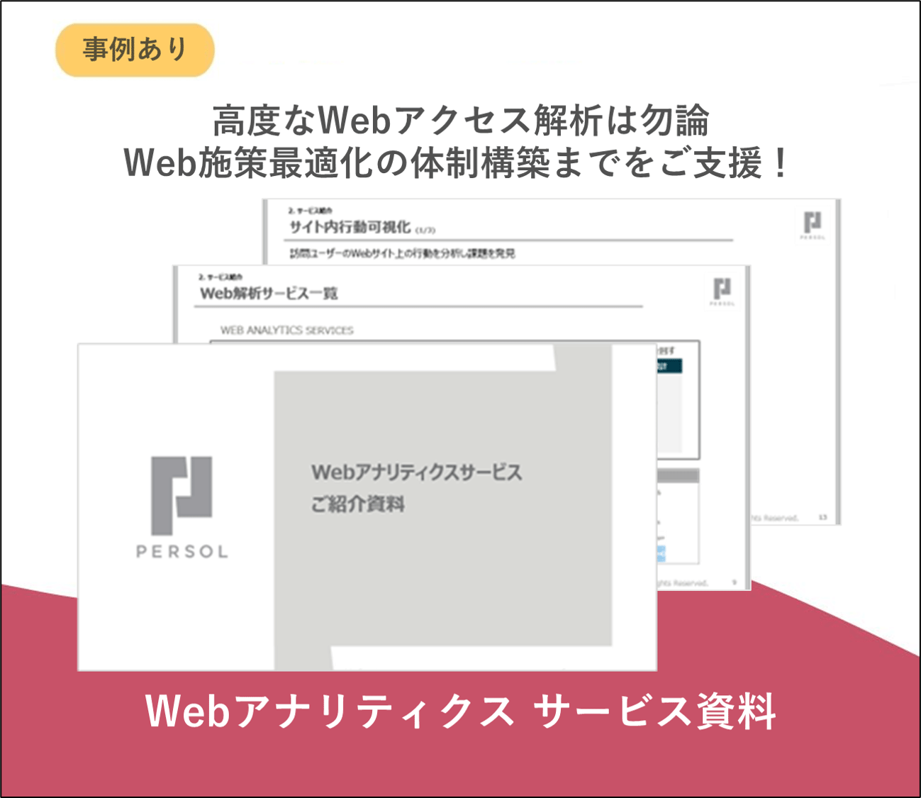 Webアナリティクス サービス資料