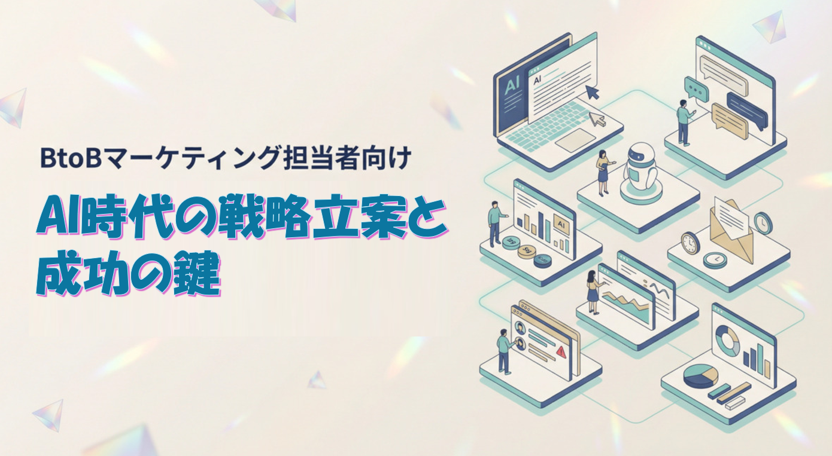 BtoBマーケティング担当者向け｜AI時代の戦略立案と成功の鍵