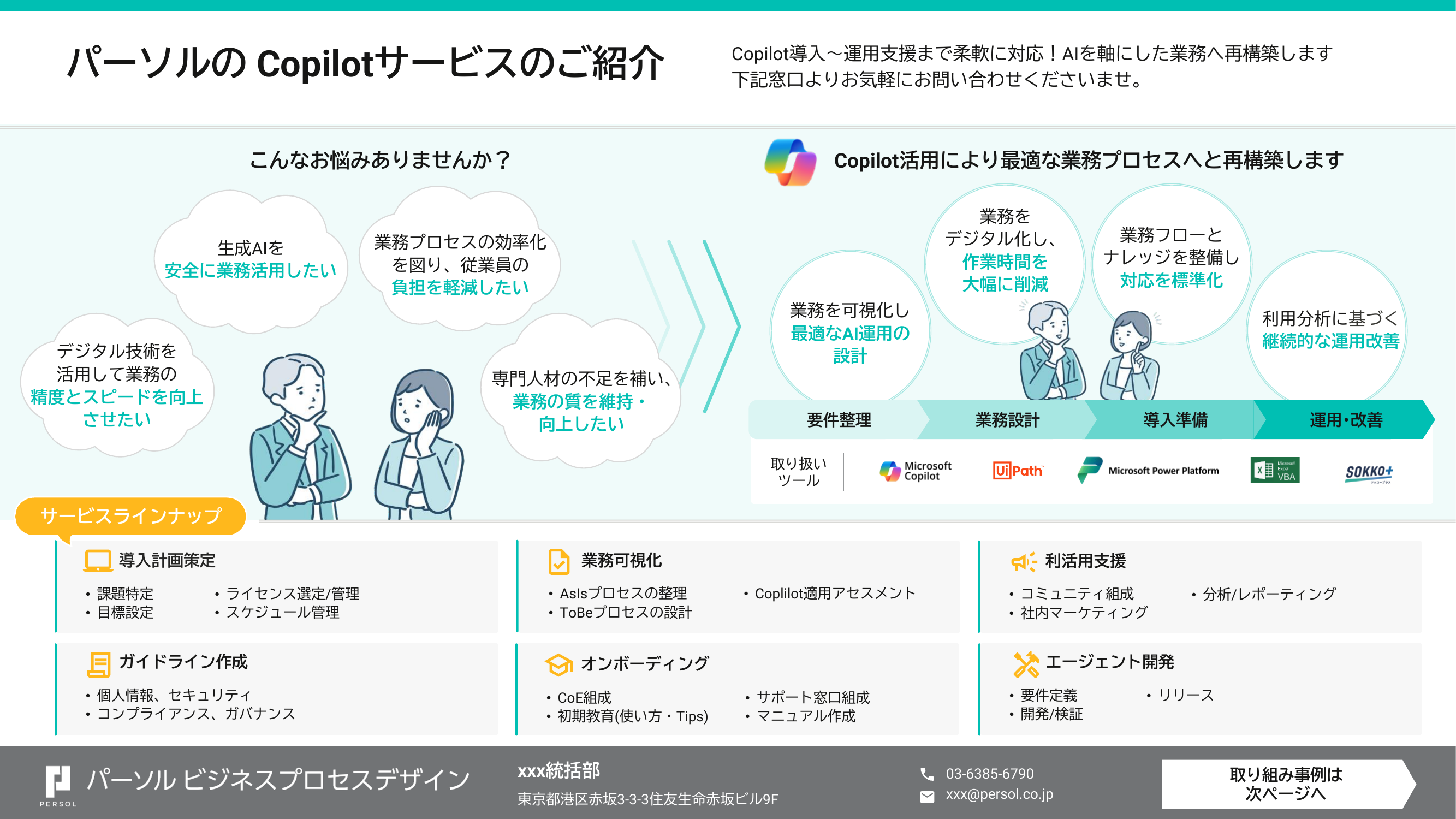 パーソルのCopilotサービス紹介