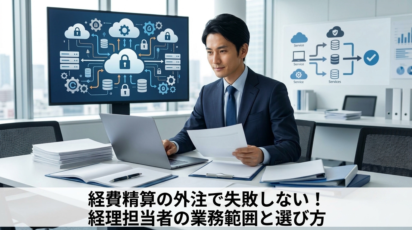 経費精算の外注は何ができる？業者の選定ポイントも解説