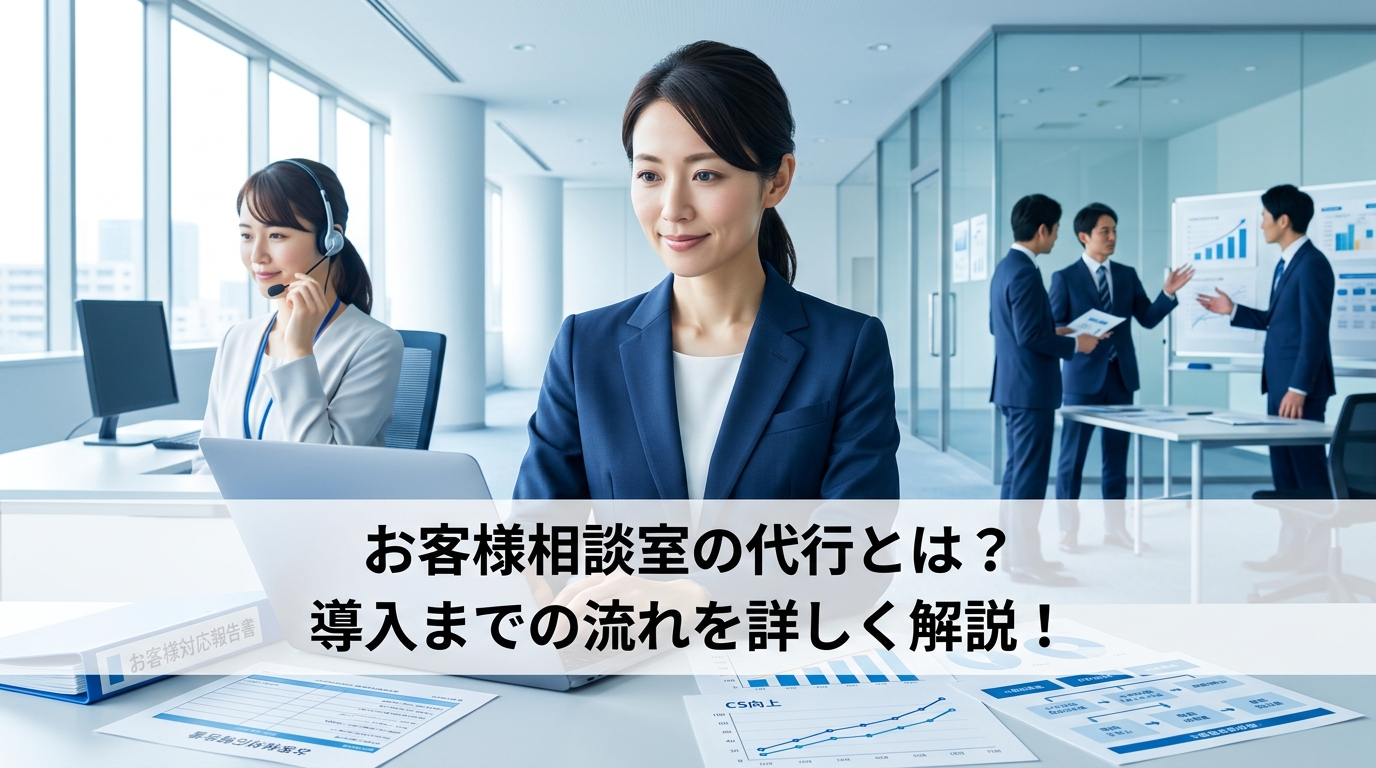 お客様相談室の代行とは？導入までの流れを詳しく解説！