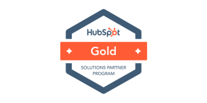 Hubspot認定ゴールドパートナーロゴ