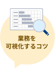 業務を 可視化するコツ
